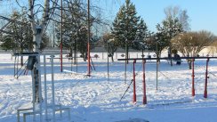 Площадка для воркаута в городе Нелидово №2014 Средняя Советская фото